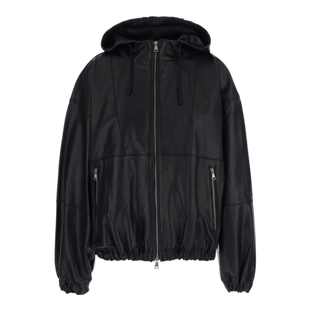 Tela Women Jacket Tanner With Tech Fabric Details And Black Color For Men